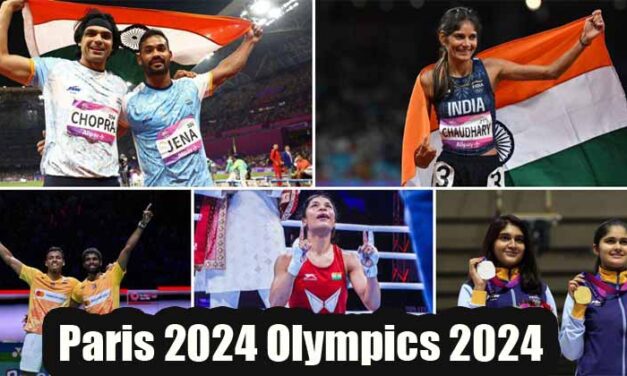 पेरिस ओलंपिक 2024  के लिए भारत की एथलेटिक्स टीम और प्लेयर्स लिस्ट | Paris 2024 Olympics 2024 Indian athletics team & players list